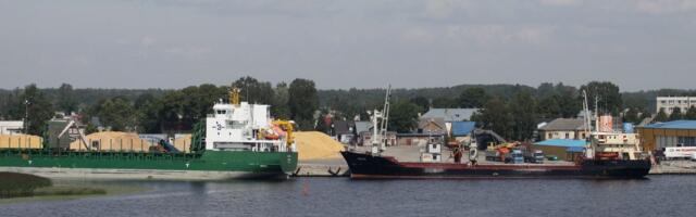 Eesti sadamate kaubamaht kahanes veelgi