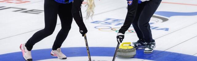 Kurlingupaar Kaldvee ja Lill testivad olümpiavormi kodusel MK-etapil