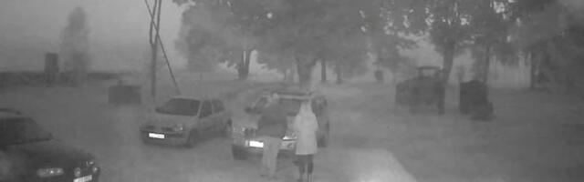 VIDEO | Hetk, mil ründedroon Võrtsjärve lähedal plahvatas. Kohalik elanik_ arvasime kohe, et tegu on pommiga