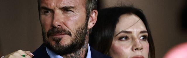 FOTOD | Keerulised päevad: räsitud David Beckham käis pärast aina süvenevat peretüli matustel