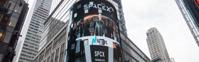 SpaceXi aktsiad saavutasid börsil uue madalpunkti