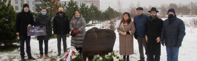 Tallinnas Lasnamäel mälestati holokaustiohvreid