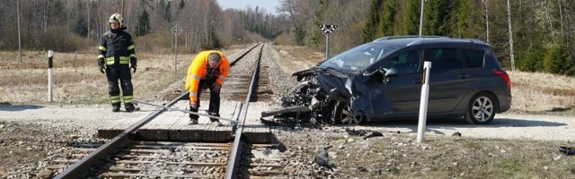 Algas raudteeohutusnädal "Vaata vasakule ja paremale ning lase rong läbi"