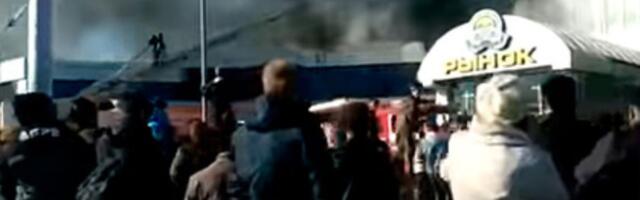 71-aastane vene mammi süütas maagilist rituaali tehes turu põlema