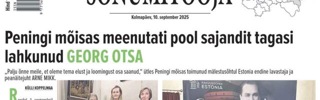 Sõnumitoojas 10. septembril