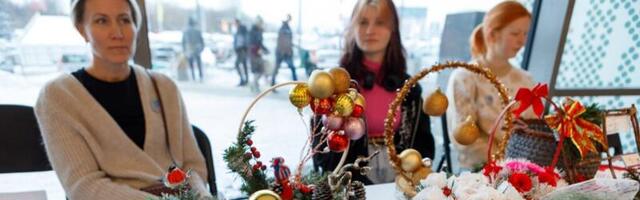 GALERII.TOPELTKINK. Lastekodulapsed müüsid Ülemiste keskuses omavalmistatud käsitööesemeid