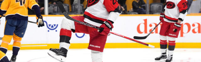 Kaks väravat visanud Aho aitas Hurricanesi viienda järjestikuse võiduni