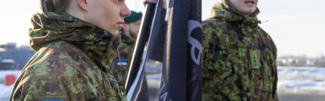 Rekkekompanii sõdurid teenisid välja hundiembleemid