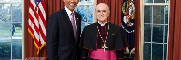 Peapiiskop Carlo Maria Viganò avalik kiri president Donald Trumpile