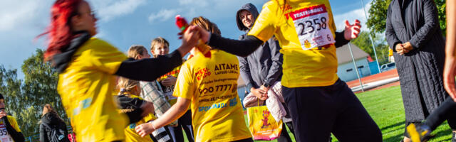 Galerii: noored jooksid liikumisvõime kaotanud laste heaks