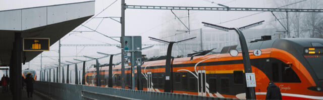 Balti jaamas seiskus taristurikke tõttu rongiliiklus