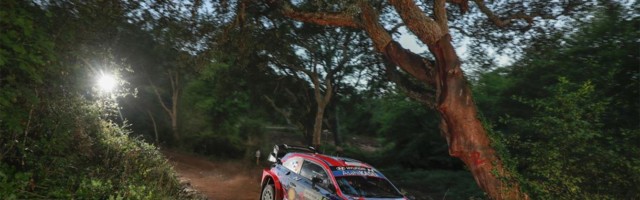 Sardiinia ralli viienda kiiruskatse võitis Sordo, probleemidest vabanenud Tänak oli teine