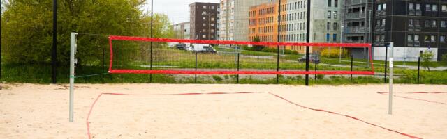 Tondiraba pargi rannavõrkpalliplats suletakse peagi talvehooajaks