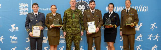 Kaitsevägi tunnustas parimaid sportlasi ja valdkonna edendajaid