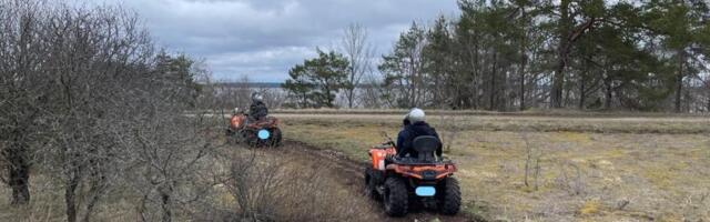 ATV safari lõppes väärteomenetlusega: ringi paarutati Pakri saare maastikukaitsealadel