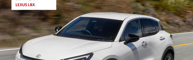 Lexus LBX sai aasta kompaktmaasturi tiitli