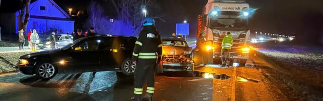 Pühapäeval sõitis teelt välja nii liinibuss kui juhtus mitmikavariisid