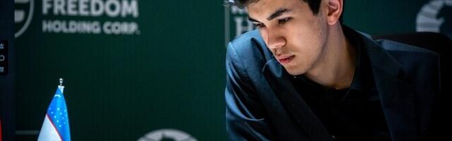 Noor usbekk kindlustas koha male MM-i tiitlimatšis