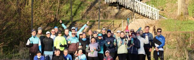 Terviseradade jooksunädal kasvas aastaga 500 osaleja võrra ja tõi rajale üle 1400 inimese