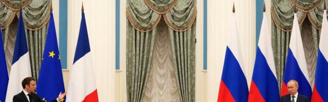 Macron ütles, et tegi Putinile ettepanekuid „konkreetsete julgeolekugarantiide” kohta