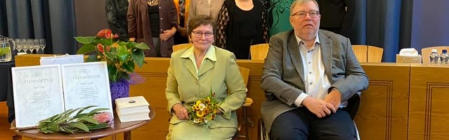 Eesti Panga muuseumis anti Mart Laarile ja Eela Jääle üle Jakob Hurda rahvuskultuuri auhinnad