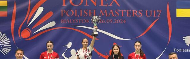 Eesti noored sulgpallurid lõpetasid Poolas nelja parema seas