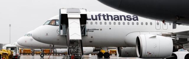 Lufthansa pilootide ja salongipersonali streik sundis ettevõtet tühistama ligi 800 lendu