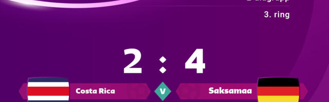 Saksamaa 4 : 2 parem Costa Ricast, edasipääsuks sellest, aga ei piisanud