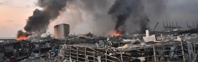 VIDEOD ja FOTOD | Beiruti sadamaalal plahvatas ammooniumnitraat, hukkus vähemalt 100 ja viga sai üle 4000 inimese