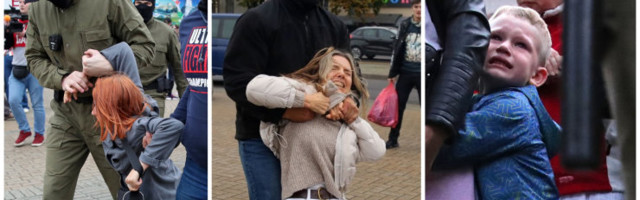 VIDEO | Tundmatud maskides mehed on asunud üle Minski inimesi jõuvõtteid kasutades kinni pidama ja kaubikutesse tarima