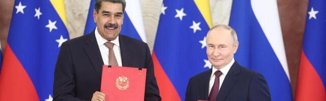 Putin ja Venezuela president Maduro allkirjastasid strateegilise partnerluse lepingu
