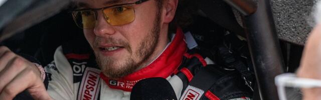 VIDEO | Oliver Solberg istus uue põlvkonna Toyota ralliauto rooli