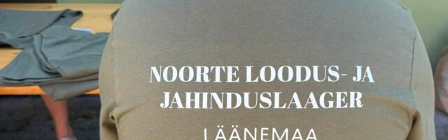 Lapsed käisid Läänemaal jahinduslaagris