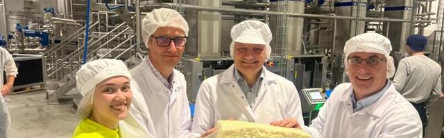 E-Piima uues tehases valmis esimene juustupartii. "Oleme läbi teinud pika teekonna"