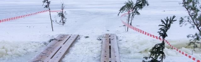 Kõik kolm ametlikku jääteed avatakse sõiduautodele