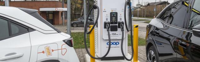 Coop ja Elektrum on elektriautodele avanud ligi 50 laadimisjaama üle Eesti