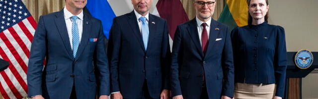 Balti kaitseministrid kohtusid USA kolleegi Pete Hegsethiga