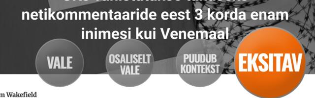 FAKTIKONTROLL | Kas Inglismaal vahistatakse netikommentaaride eest kolm korda enam inimesi kui Venemaal?