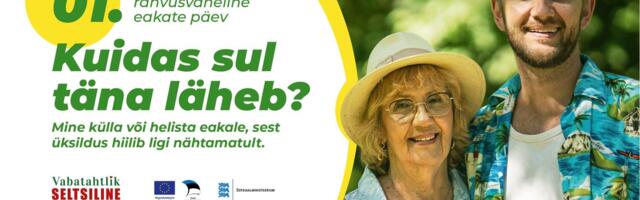 Eakatepäev 2025. Eakate üksildus vajab tähelepanu – jaga oma aega