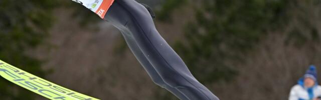 Eesti suusahüppelootus Kaimar Vagul jäi kahel järjestikusel päeval Noriaki Kasaile alla