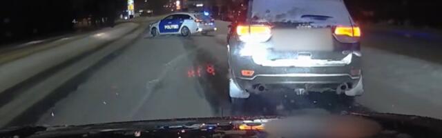VIDEO | Politsei pidas Viljandis kinni kriminaalses joobes sõidukijuhi