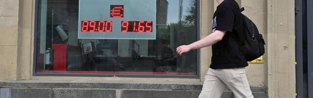 Naftahinnad toetavad rubla tugevnemist, kuid mõju ei pruugi kaua kesta