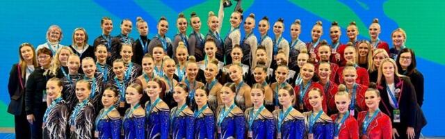 Eesti pälvis rühmvõimlemise MM-il riikide arvestuses pronksmedali