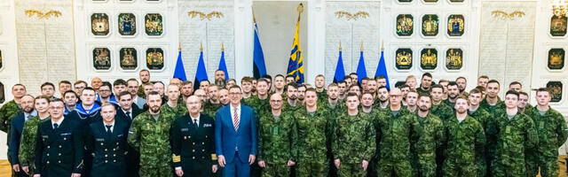 Michal välisoperatsioonidel teeninud kaitseväelastele: teie kogemus on Eestile hindamatu väärtusega