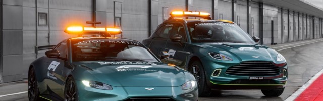 Aston Martin avaldas oma ajaloo esimese F1 turvaauto