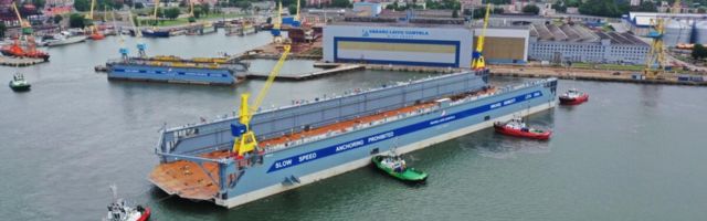 BLRT paigaldas Eesti võõrtööpoliitika pärast uue ujuvdoki hoopis Klaipedasse