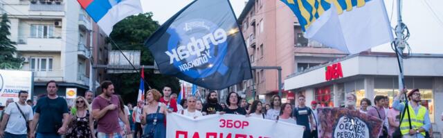 Protest u Nišu zbog nereagovanja na izbornu korupciju u Zaječaru