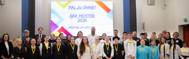 RAK Meister 2026 – koolisisesed kutsevõistlused pakkusid pinget ja praktilisi oskusi
