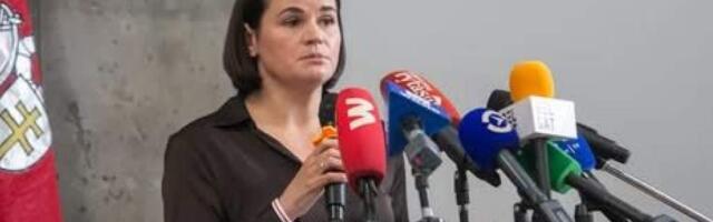 Тихановская призывает США не давить на Литву по поводу смягчения санкций против Беларуси