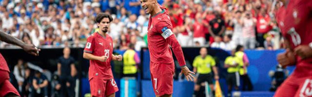 Portugal sai viieväravalise võidu, Ronaldo võttis Eusebiolt krooni